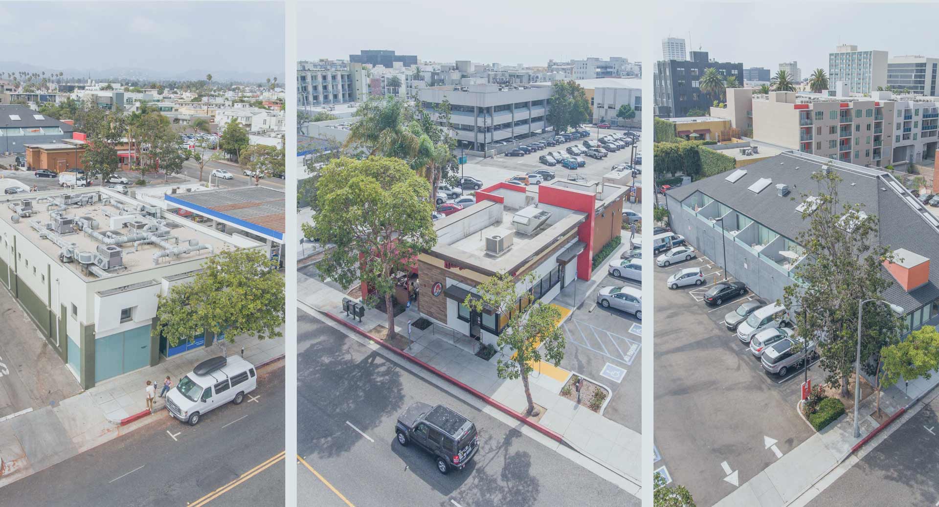 Aerial view of The Bradmore Group Properties